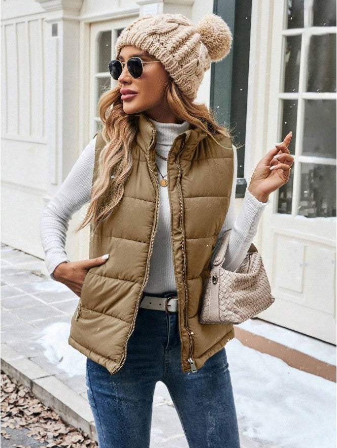 Eloria Quilted Puffer Vest
