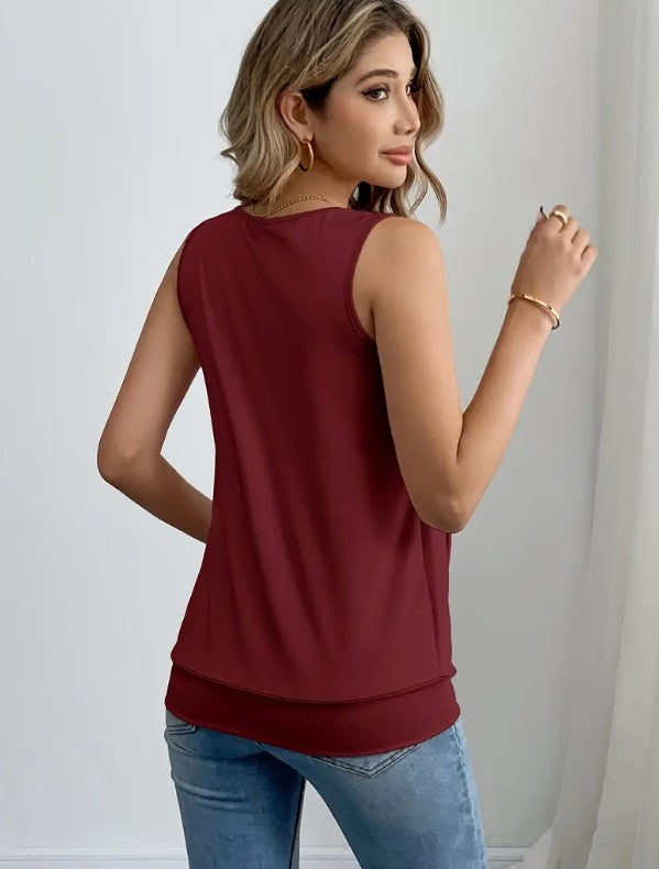 Selira Sequin Twist Cami