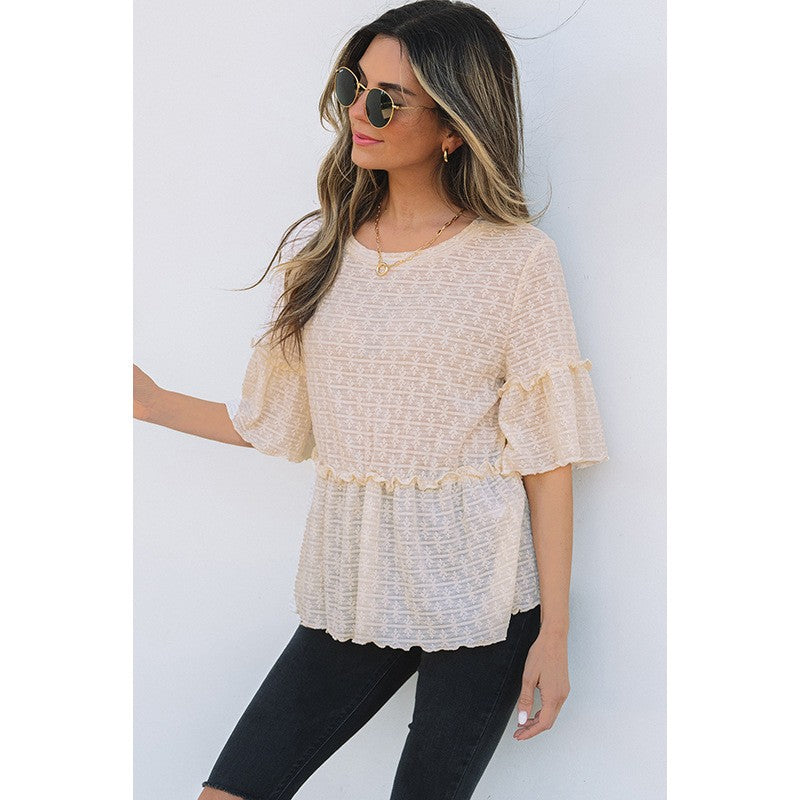 Sorelia Chiffon Pullover Blouse