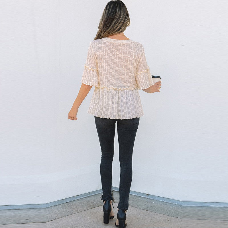 Sorelia Chiffon Pullover Blouse