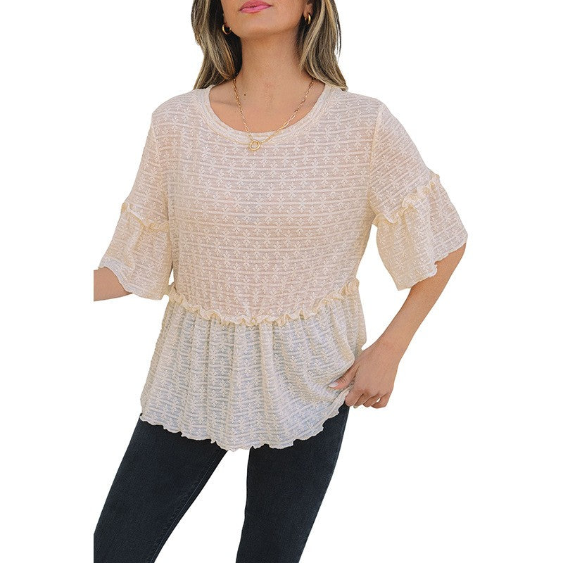 Sorelia Chiffon Pullover Blouse
